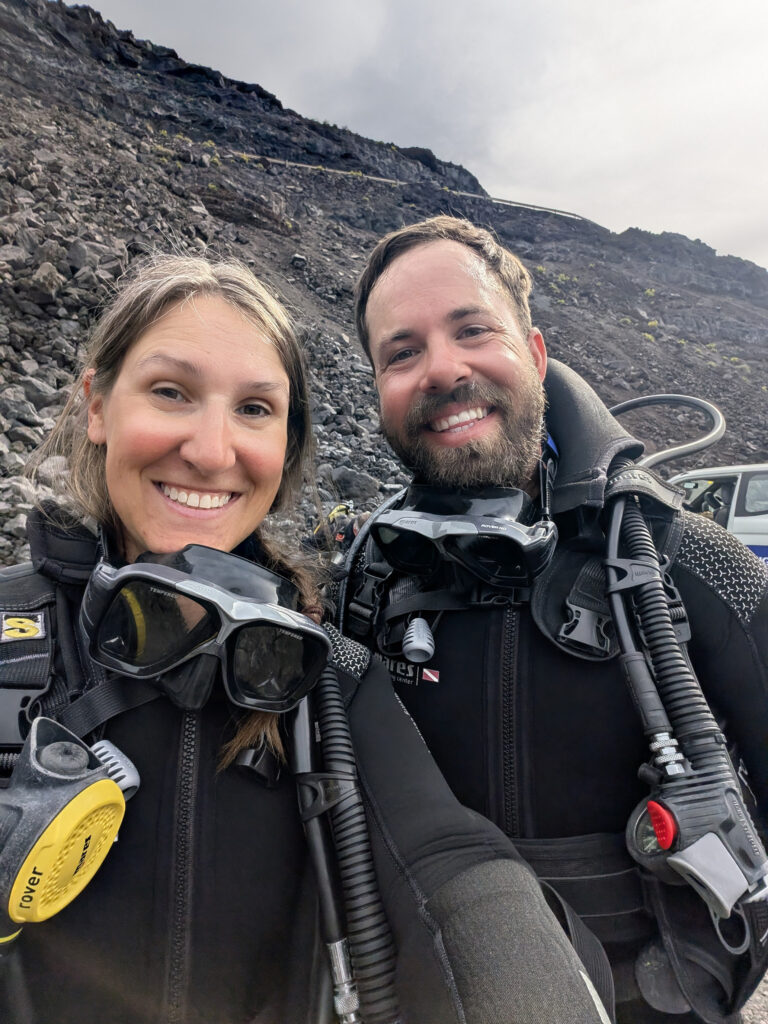 Tauchgang am Playa de Malpique