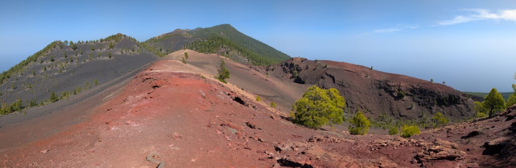 Blick vom Volcán de Martín
