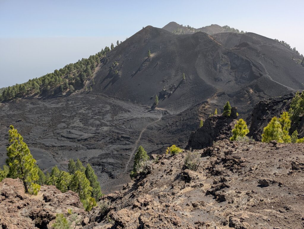 Lavasee an der Ruta de los Volcanes