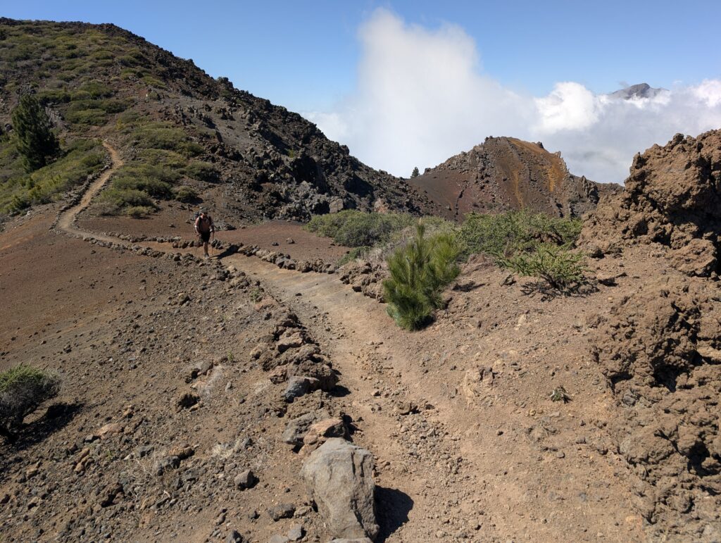 Aufstieg zum Roque de los Muchachos
