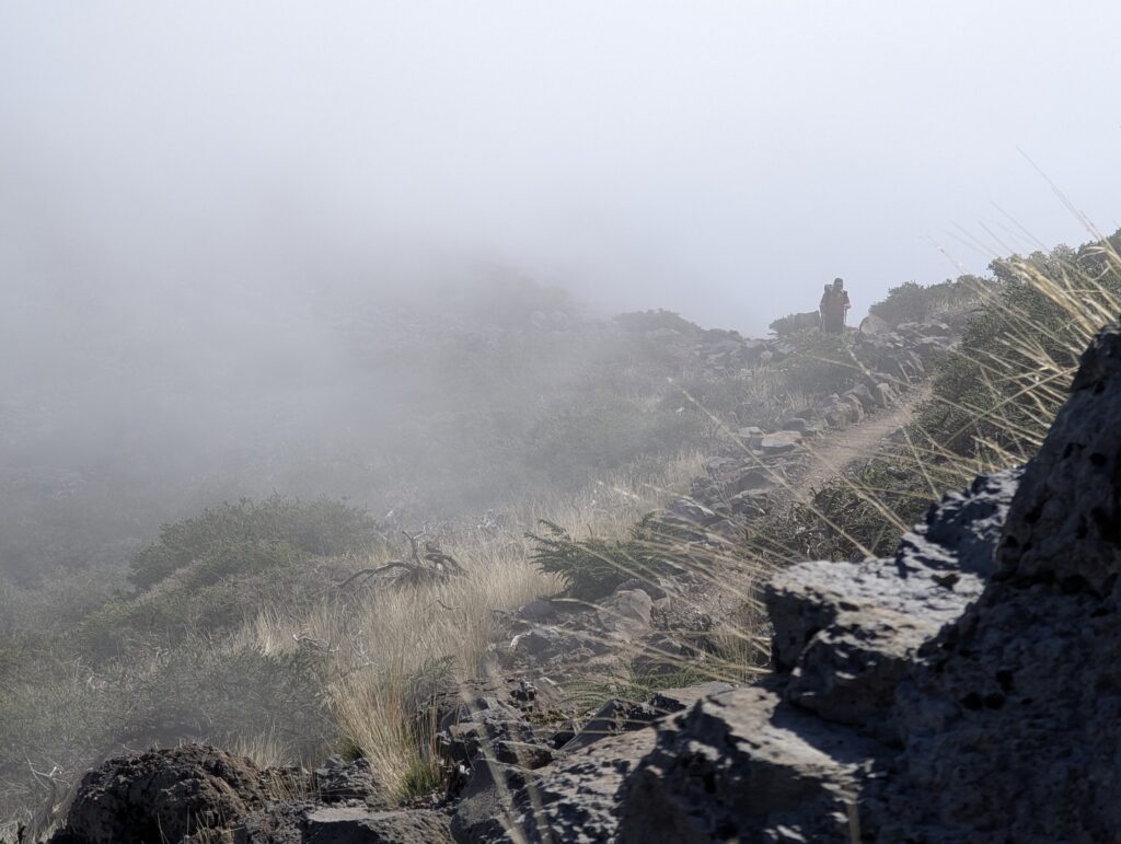Aufstieg zum Roque de los Muchachos