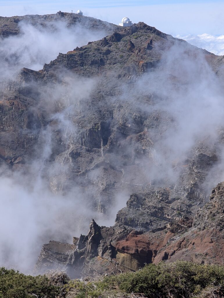 Aufstieg zum Roque de los Muchachos