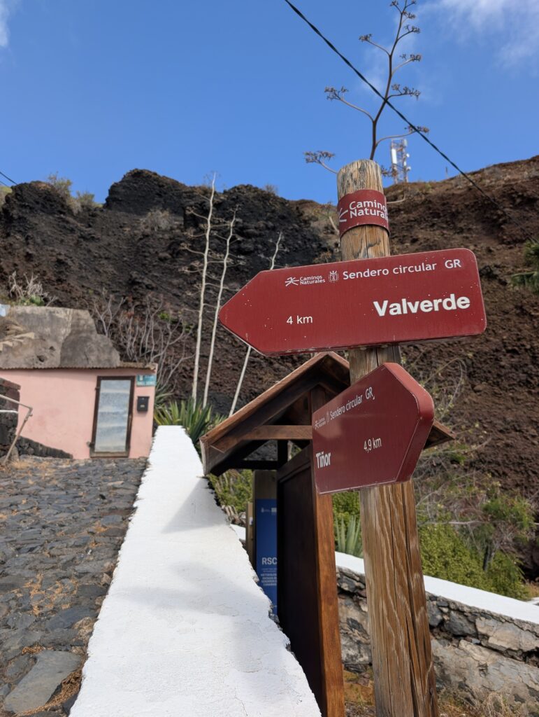 Beginn des GR 131 auf El Hierro