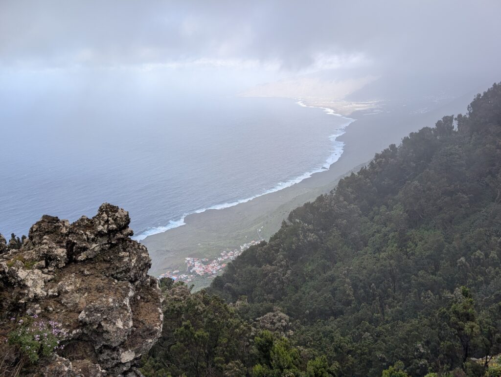 Blick hinunter nach Sabinosa
