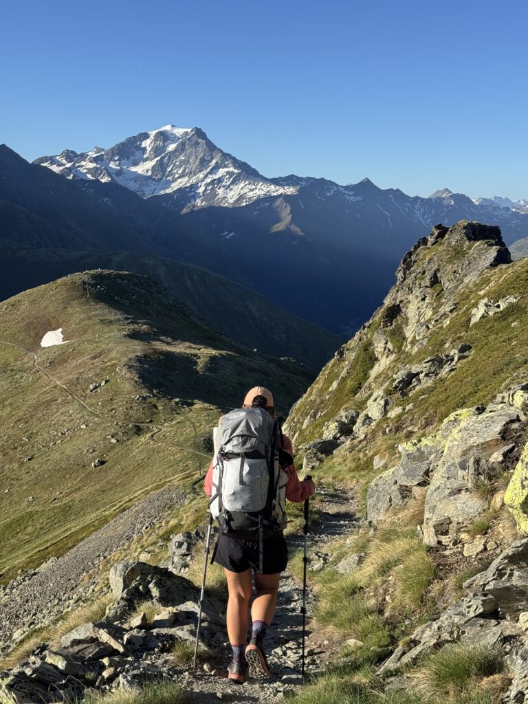 Blick zum Col de Mille