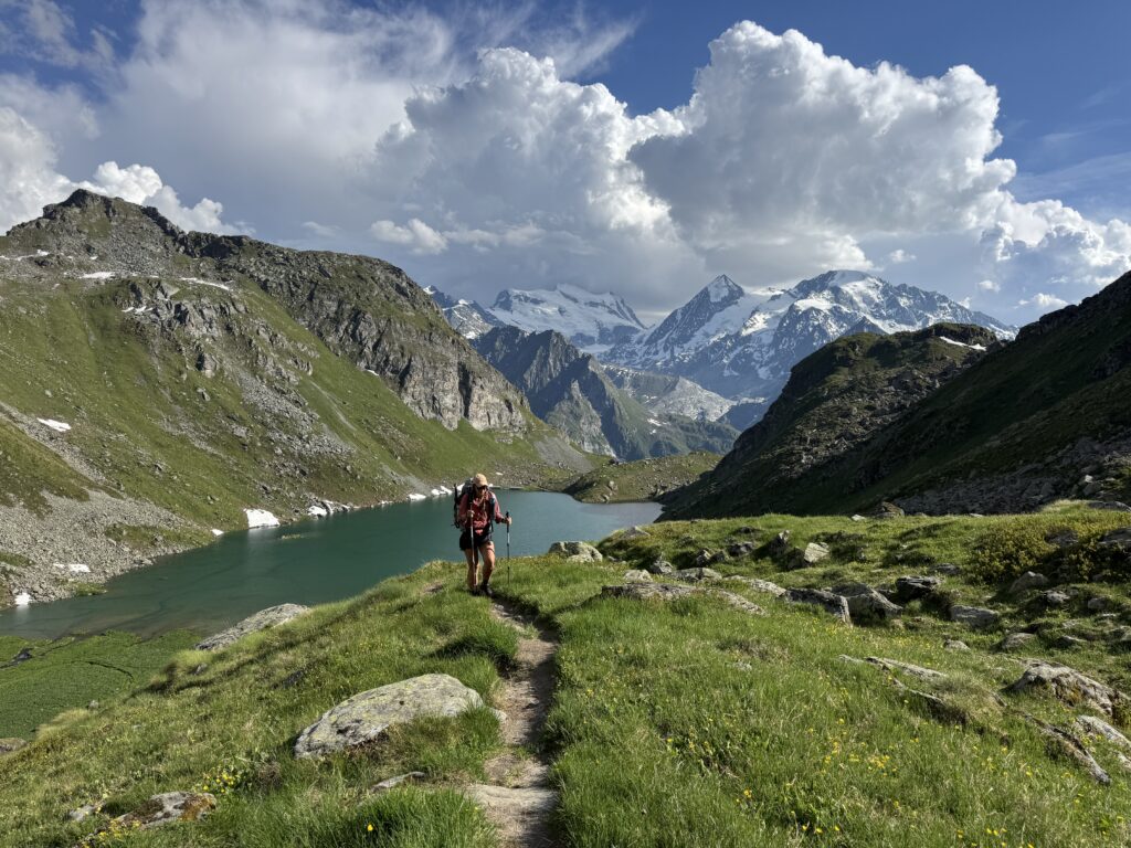 Aufstieg zum Col de Louvie