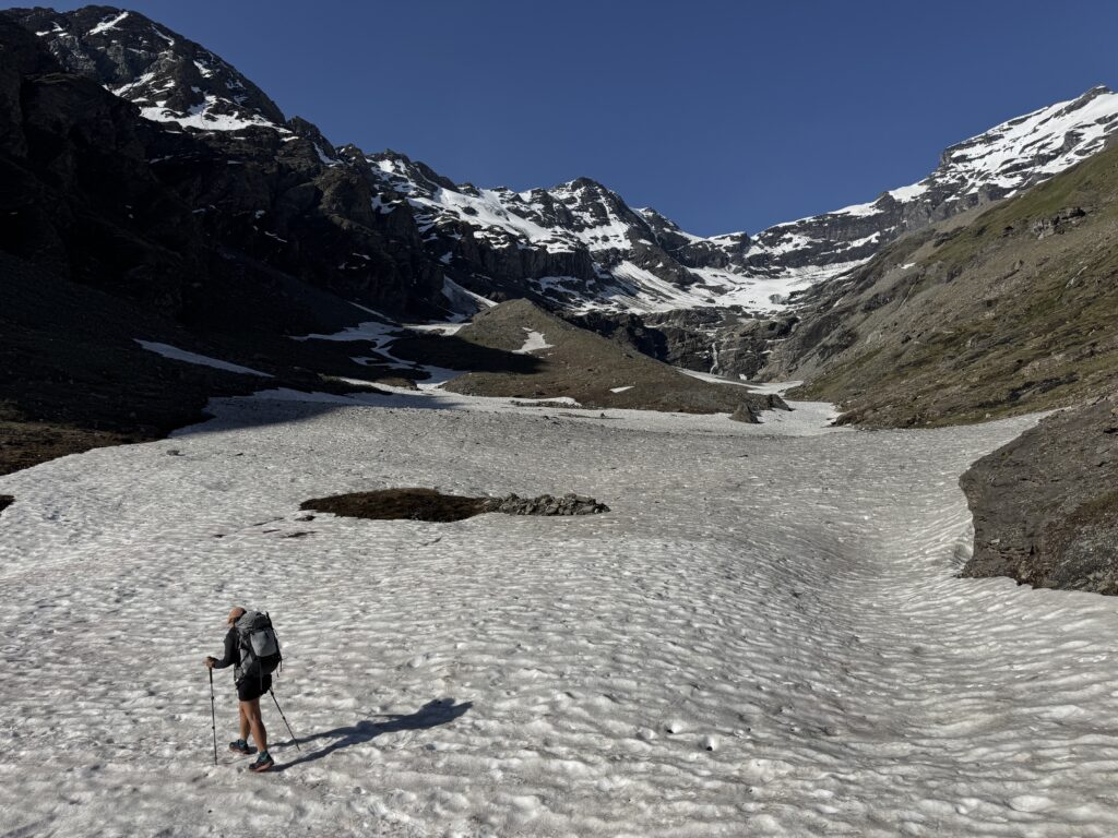 Aufstieg zum Col de Riedmatten