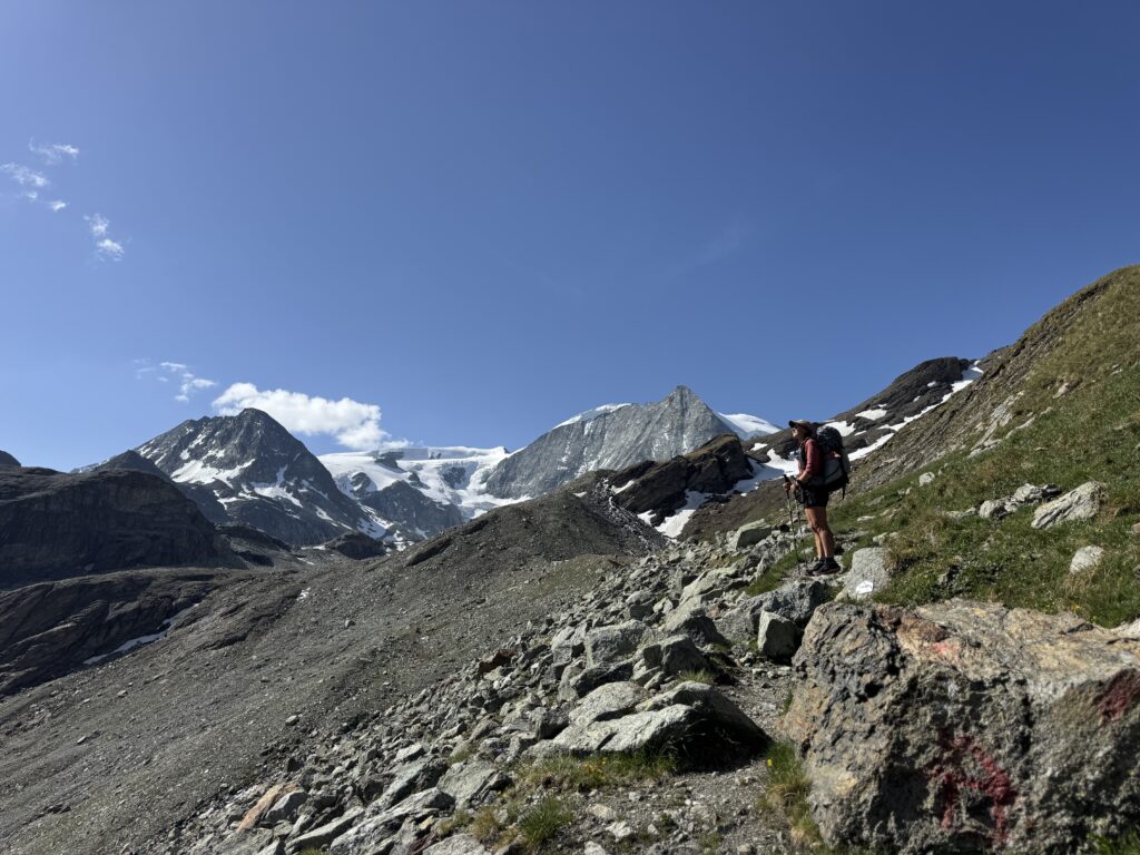 Aufstieg zum Col de Riedmatten