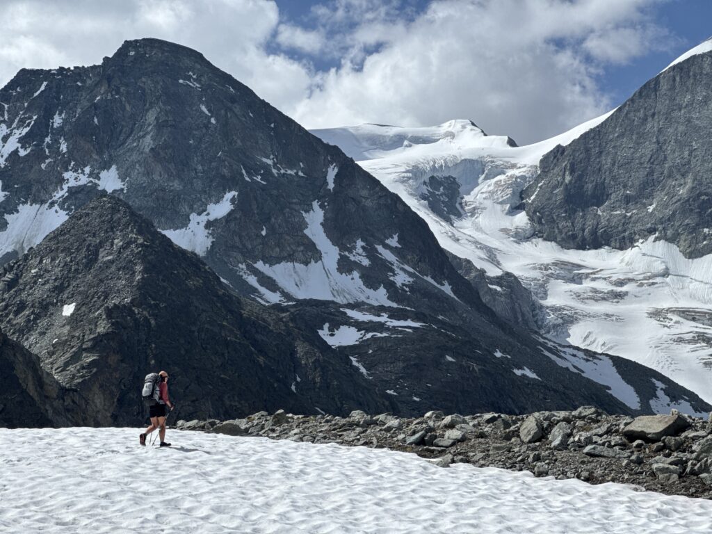 Aufstieg zum Col de Riedmatten