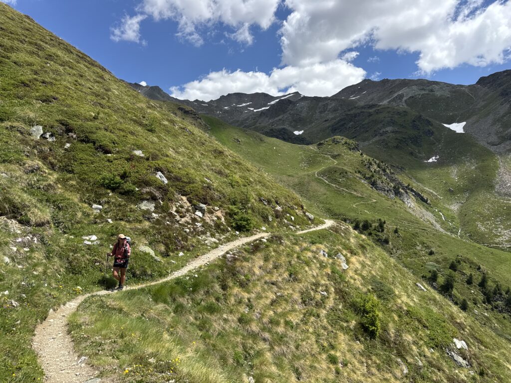 Aufstieg zum Hôtel Weisshorn