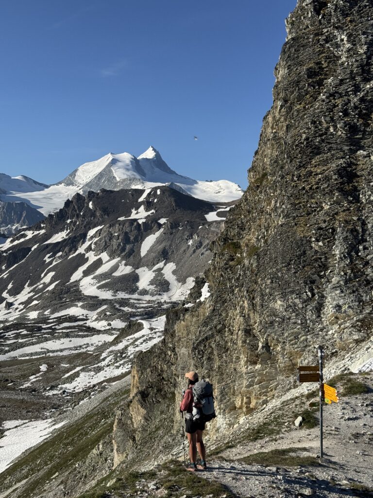Abstieg vom Meidpass