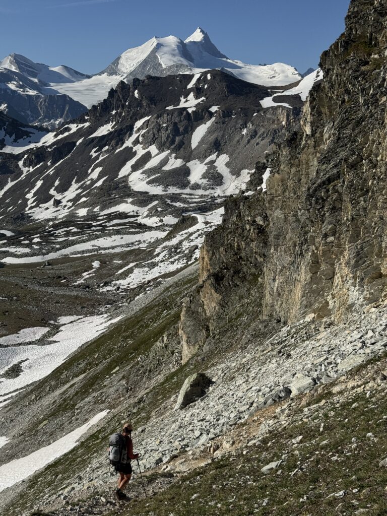Abstieg vom Meidpass