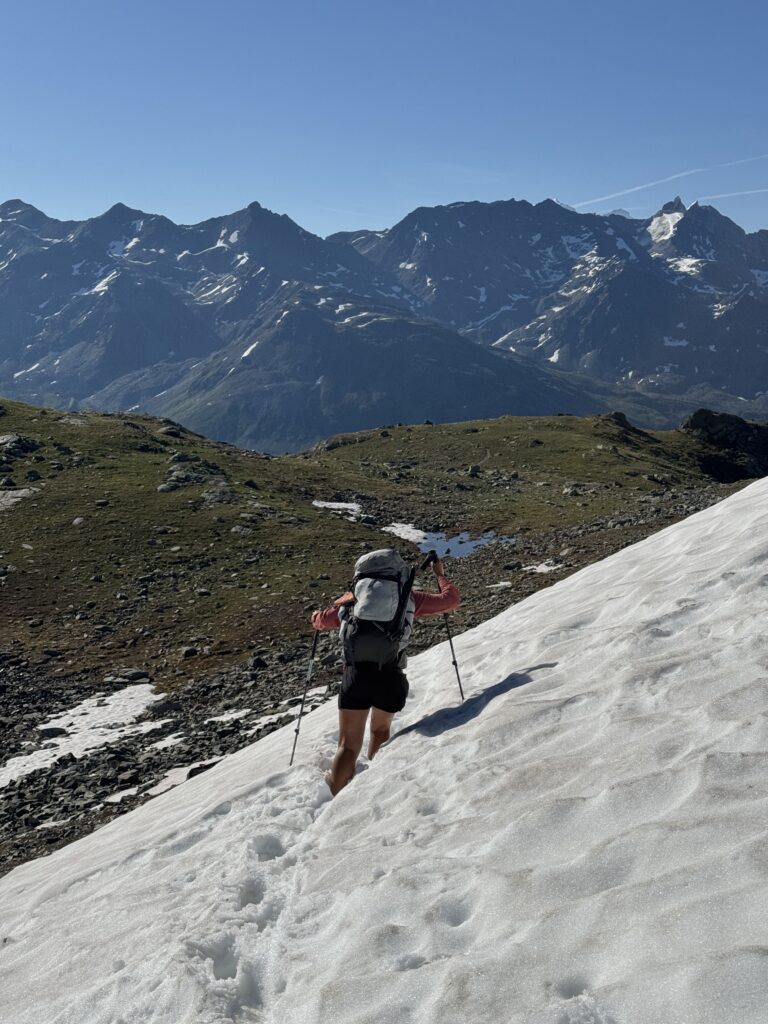 Abstieg vom Meidpass