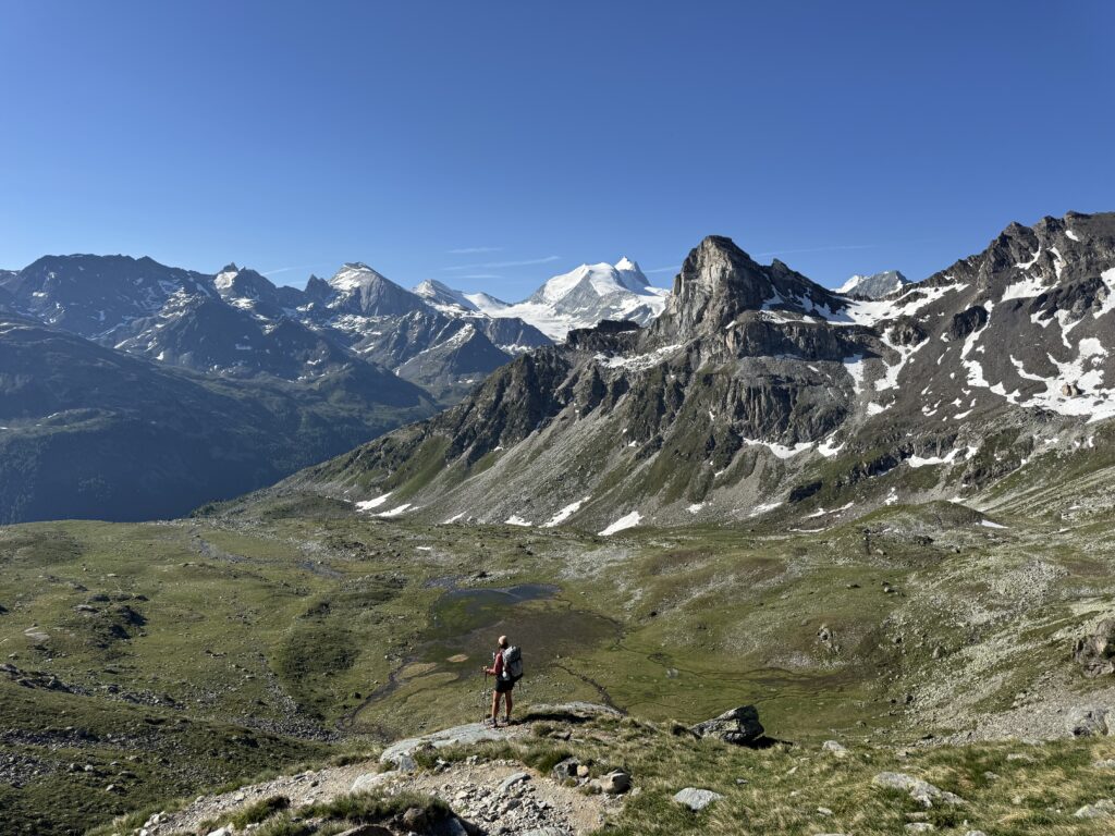 Abstieg vom Meidpass