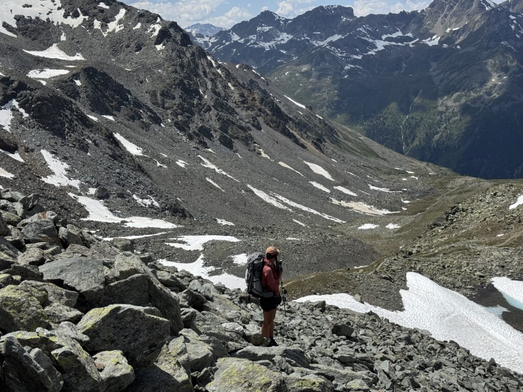Aufstieg zum Augstbordpass