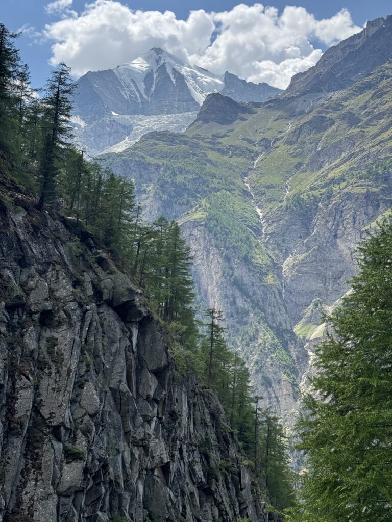 Blick aufs Weisshorn