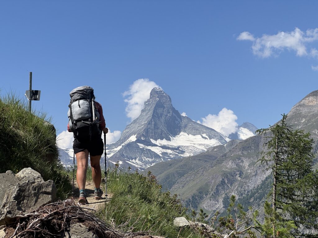 Europaweg mit Matterhornblick