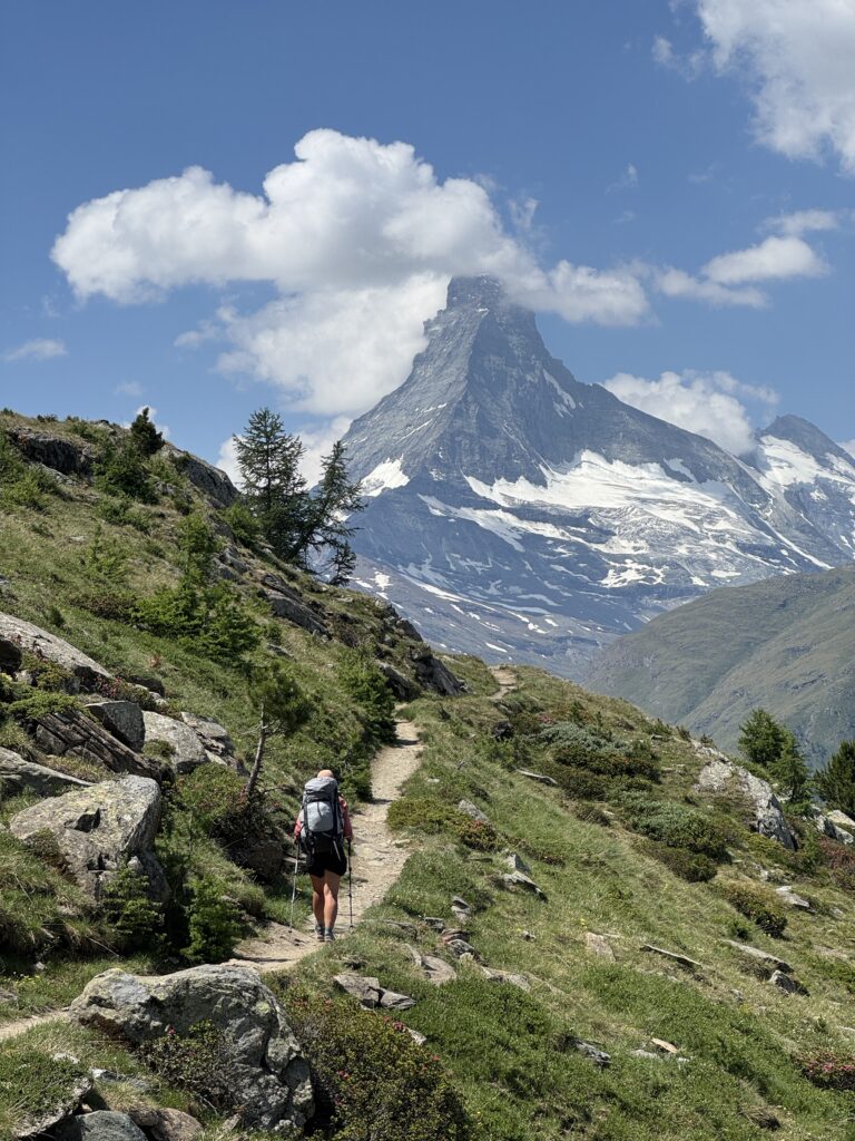 Europaweg mit Matterhornblick