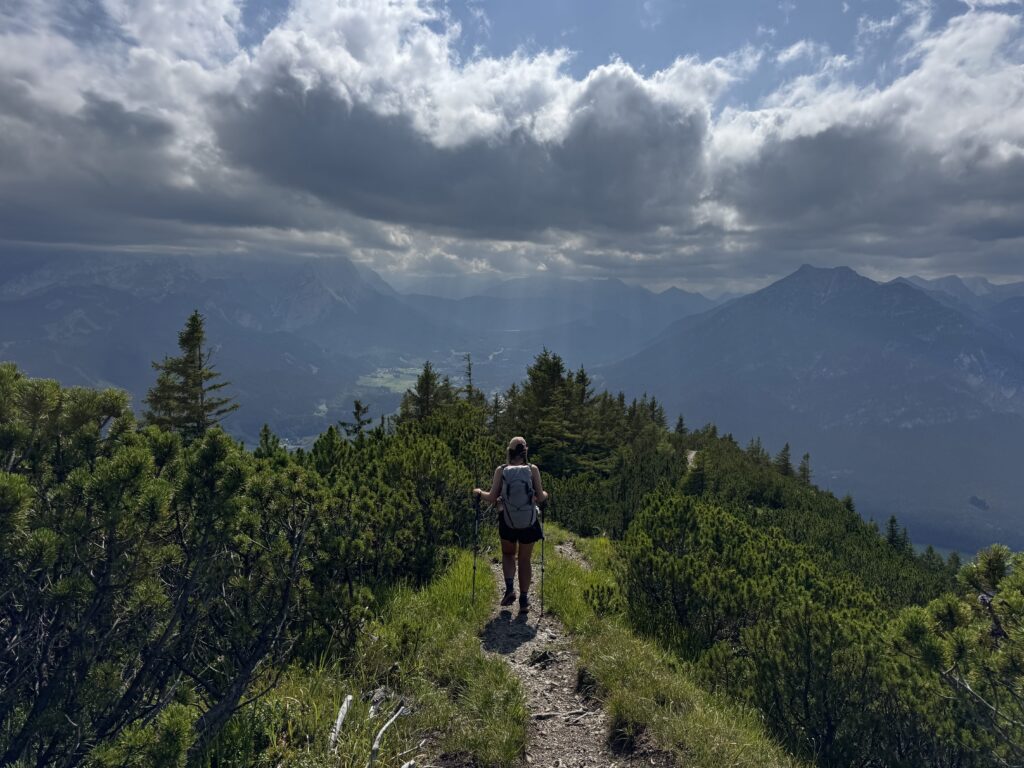 Abstieg nach Garmisch-Partenkirchen