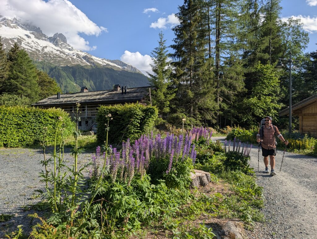 Weg nach Argentière