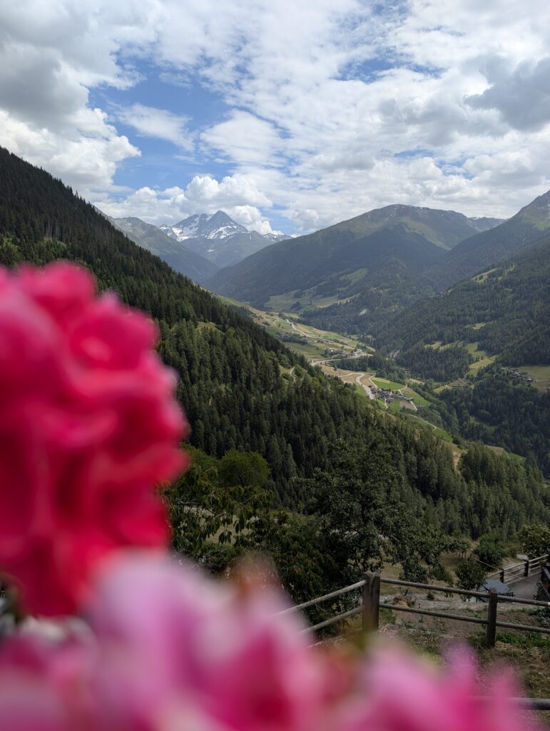 Aufstieg zum Mont Brûlé