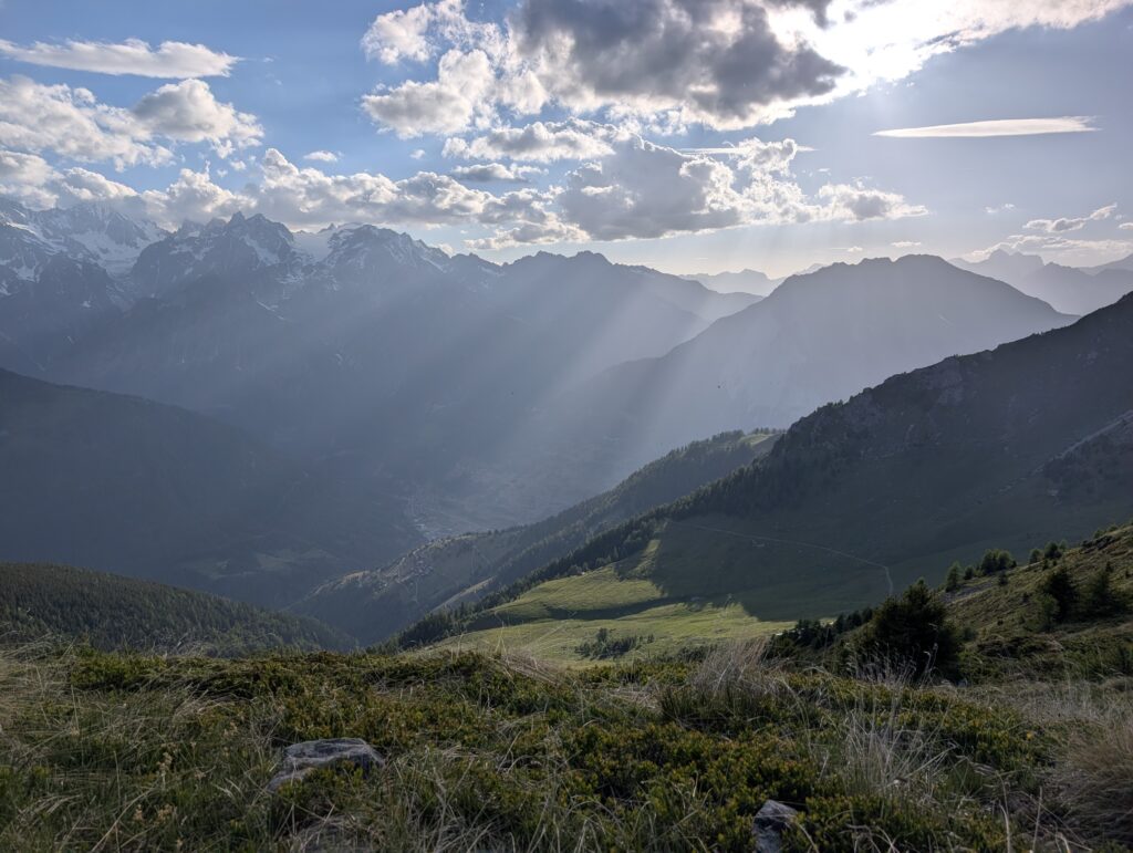 Blick ins Val Ferret