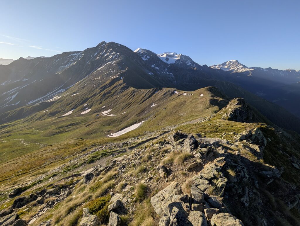 Blick zum Col de Mille