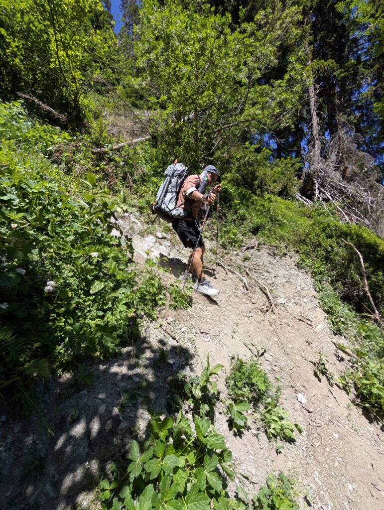 Abstieg nach Fionnay