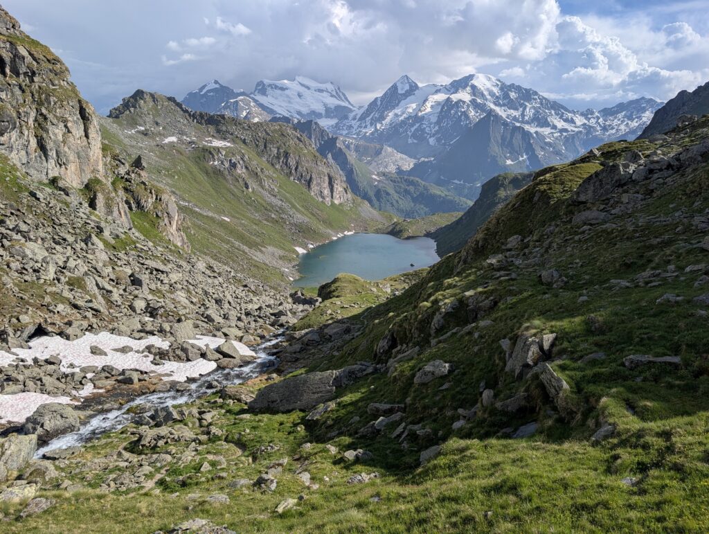 Blick zum Lac de Louvie