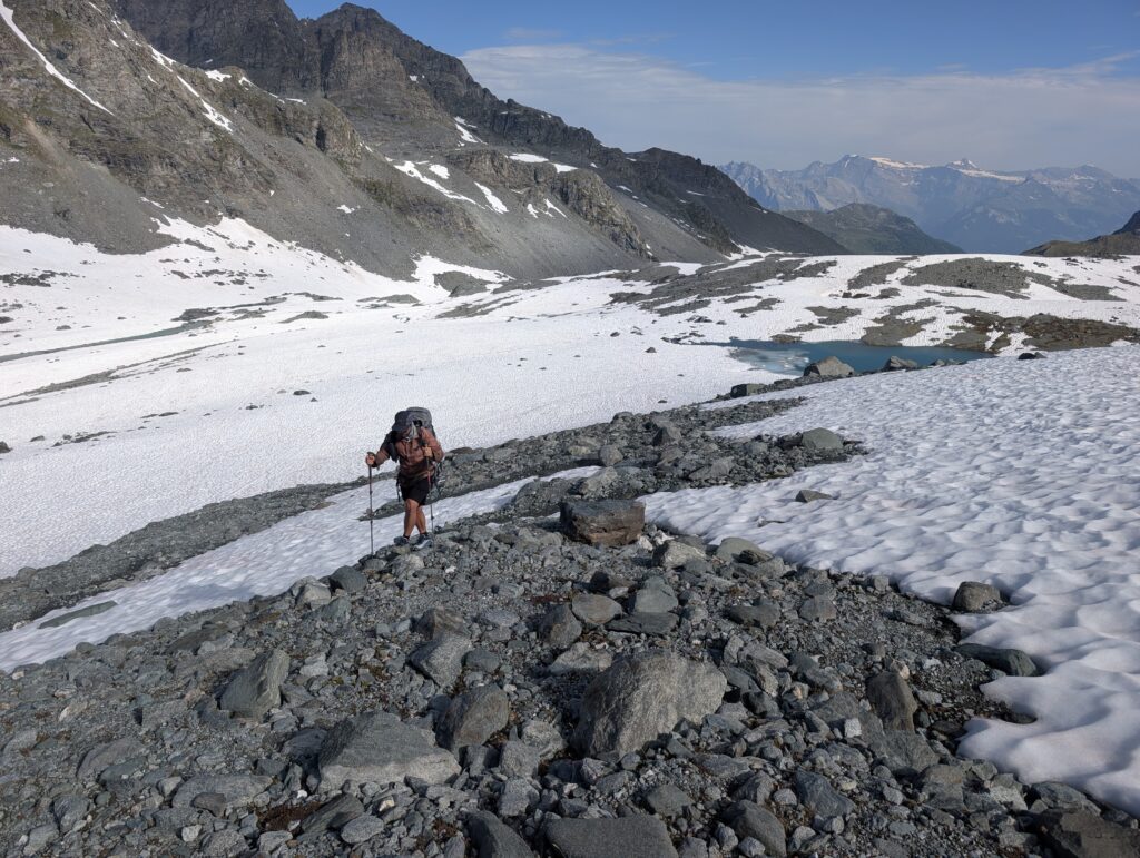 Aufstieg zum Col de Prafleuri