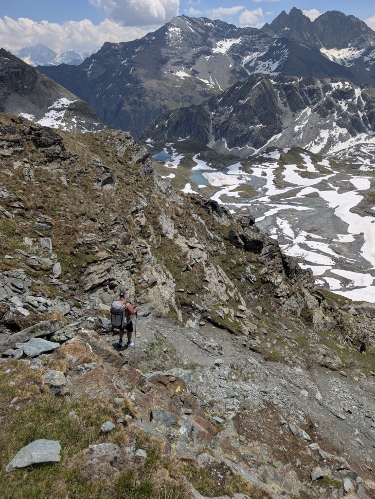 Abstieg zur Cabane de Prafleuri