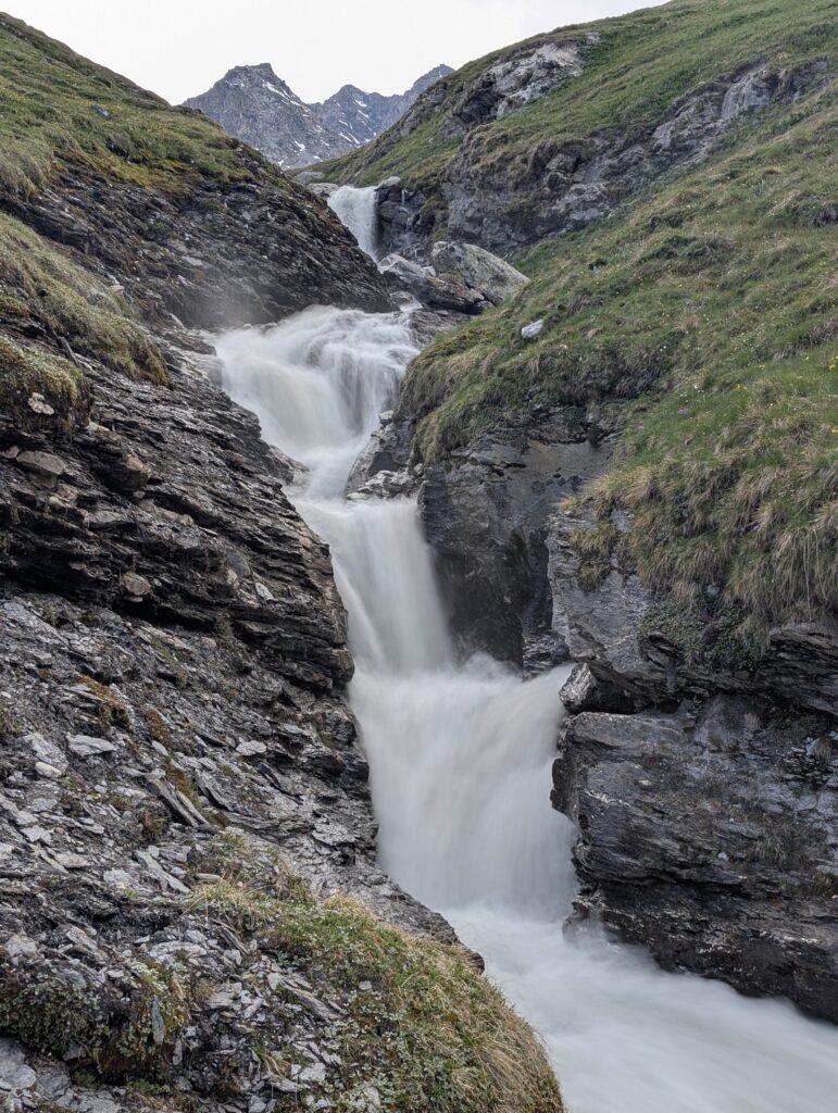 Wasserfall am Lac des Dix