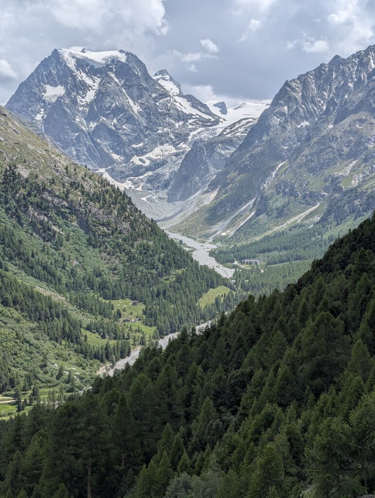 Aufstieg zum Lac Bleu