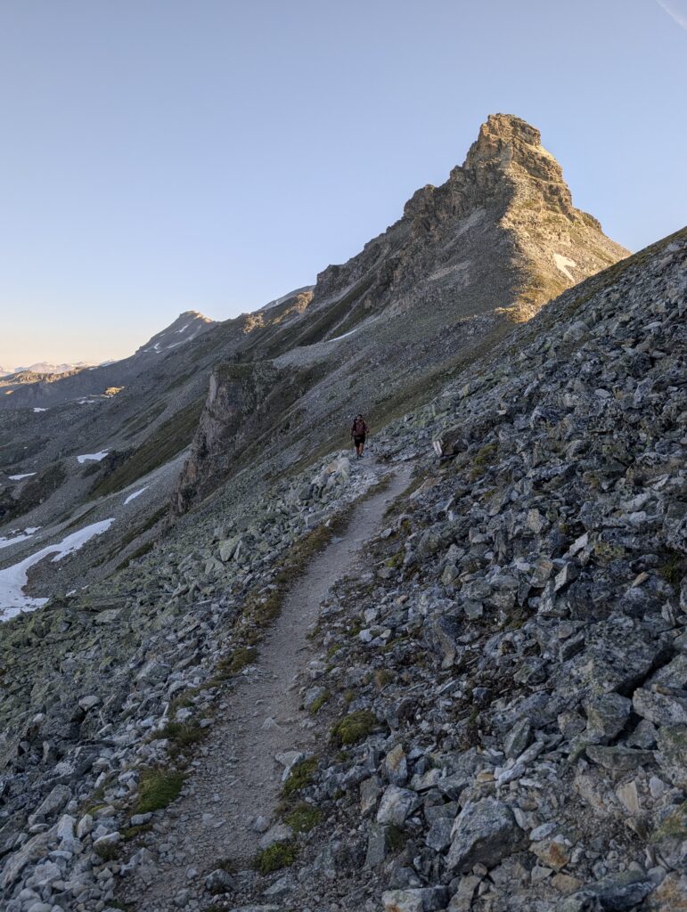 Aufstieg zum Meidpass