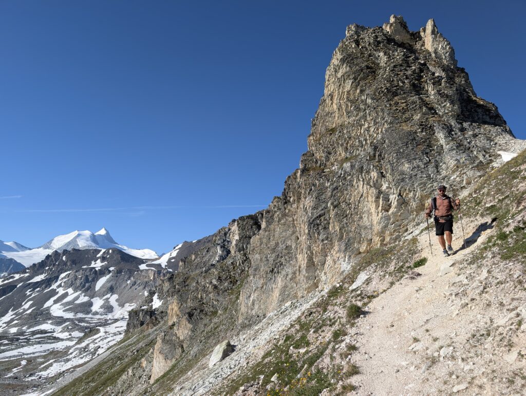 Abstieg vom Meidpass