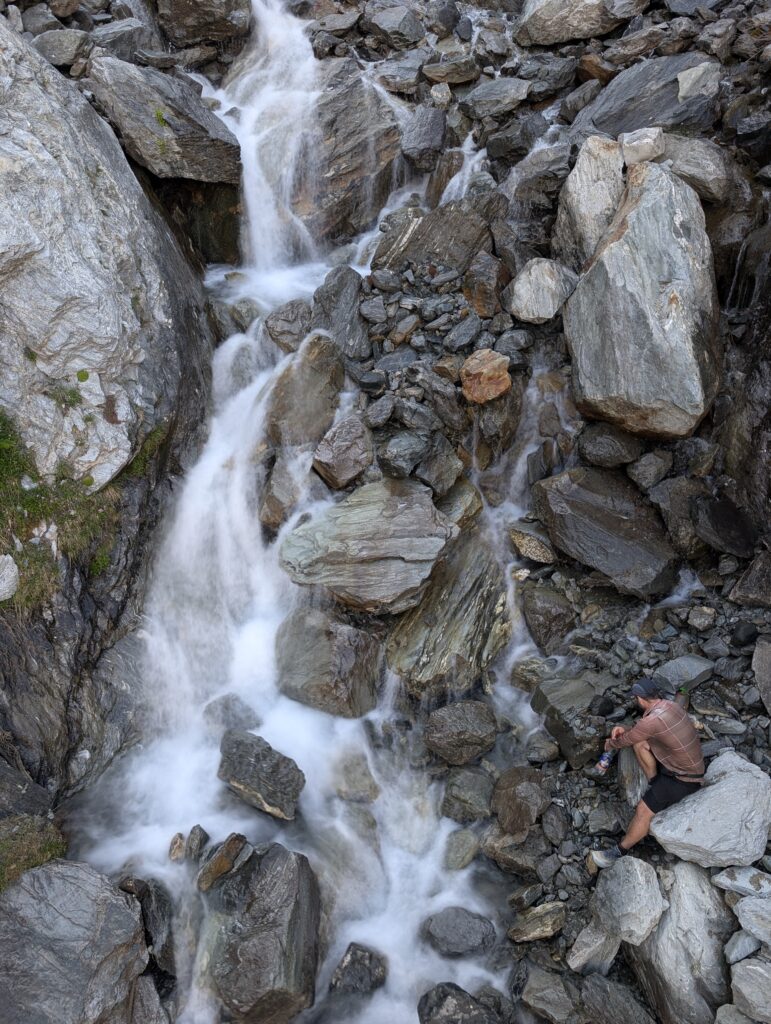 Wasserauffüllen