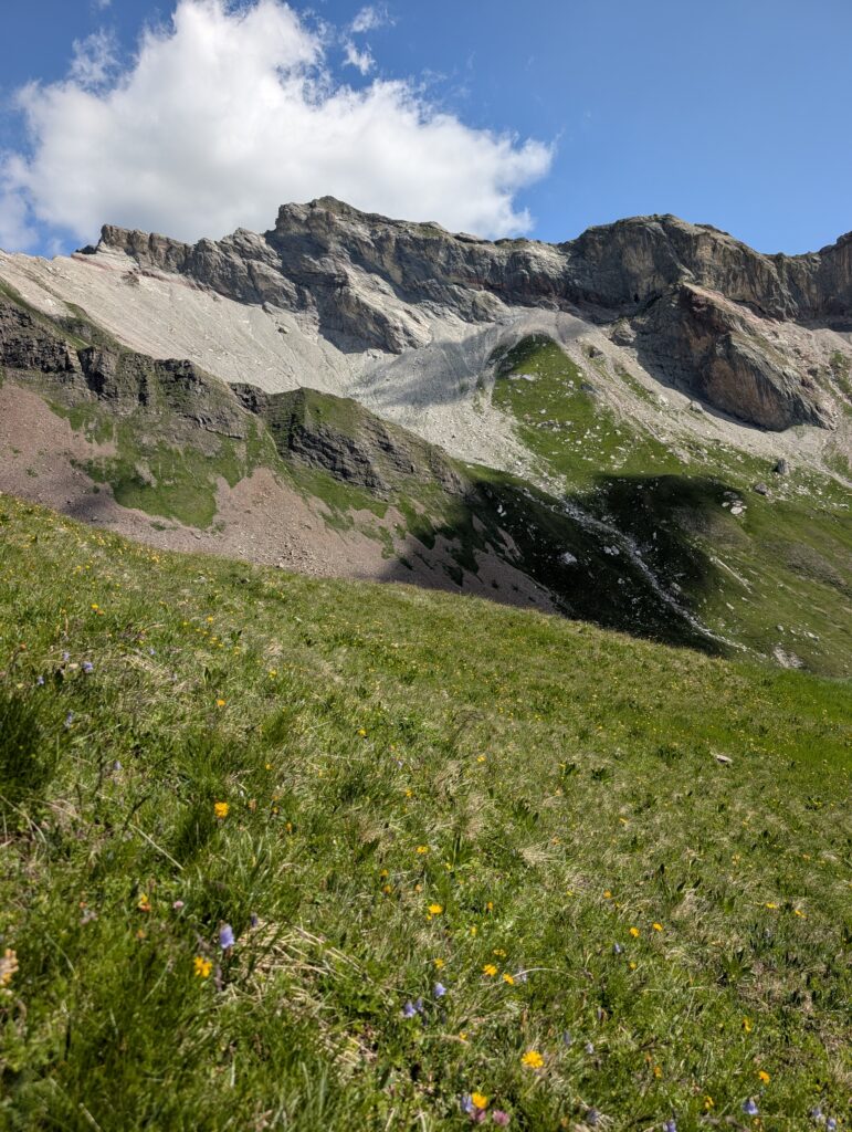 Aufstieg zur Grauspitze