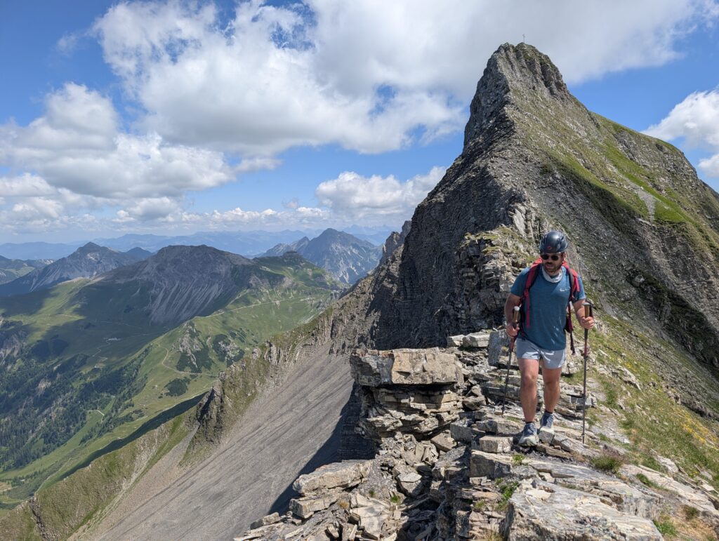 Aufstieg zur Vorderen Grauspitze