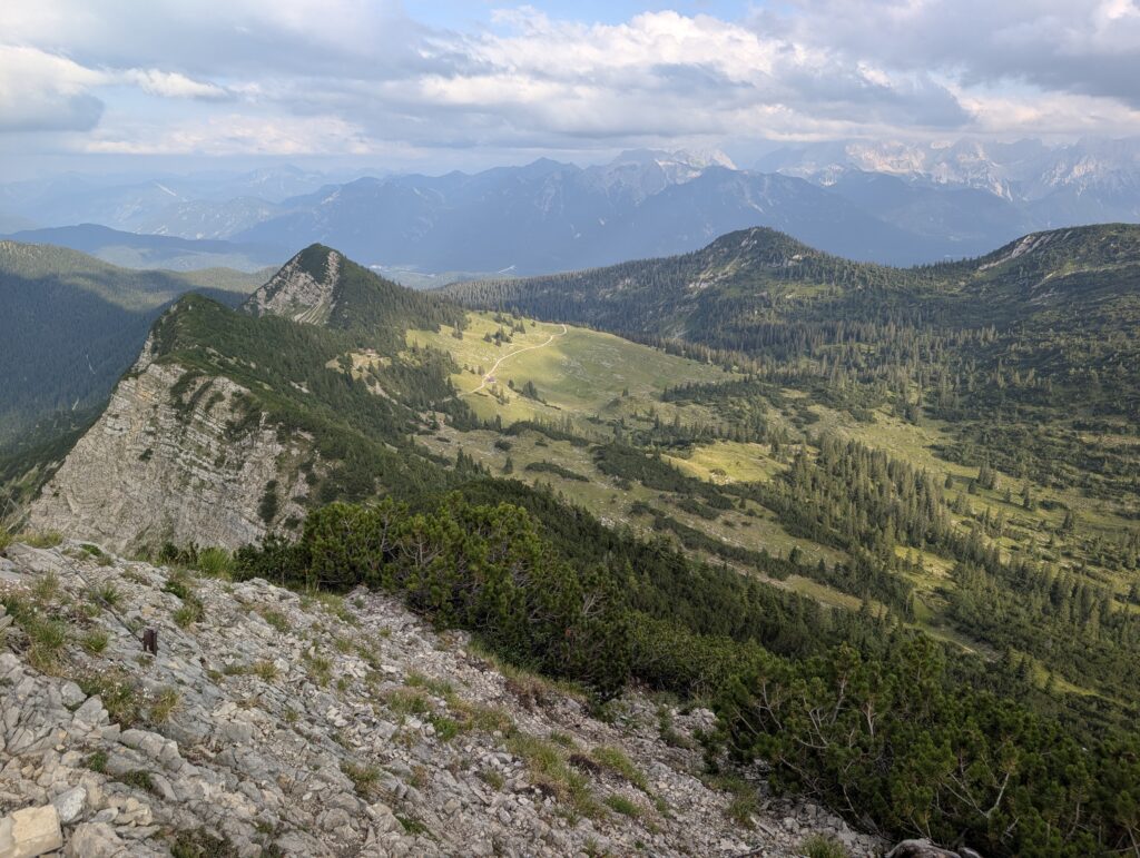 Blick von der Hohe Kisten