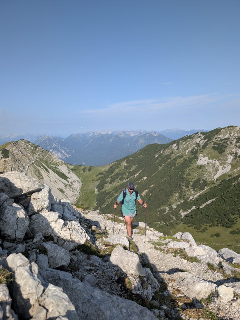Aufstieg zum Krottenkopf