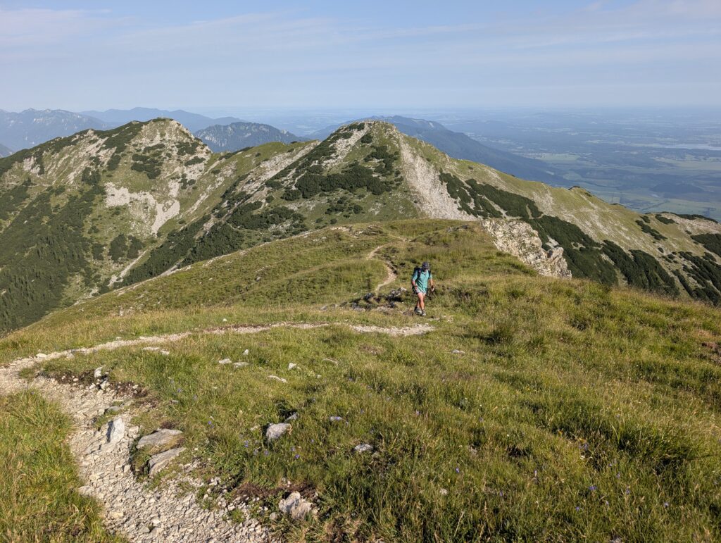 Aufstieg zum Krottenkopf