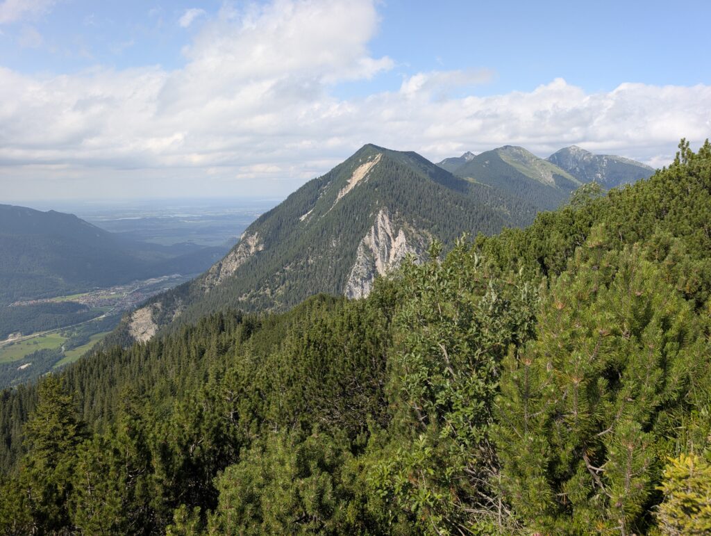 Abstieg nach Garmisch-Partenkirchen