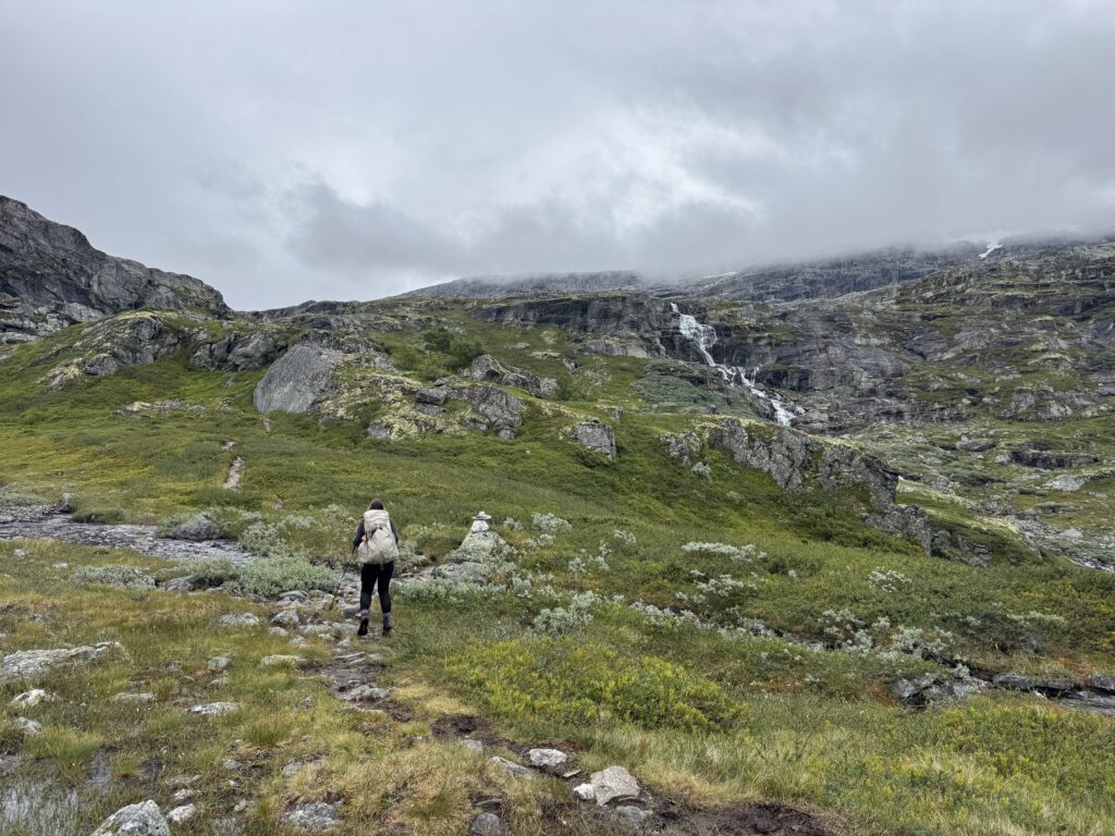 Aufstieg von Nørdstedalseter