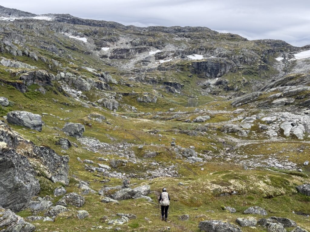 Weg zur Sognefjellshytta