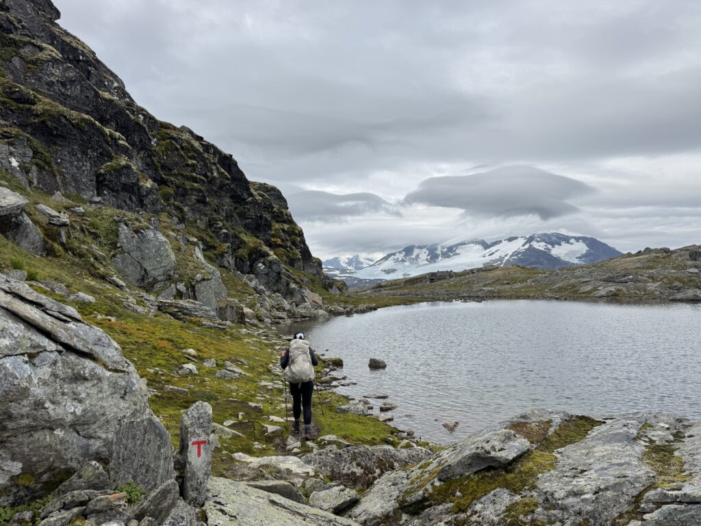 Massiv Trail zur Sognefjellshytta