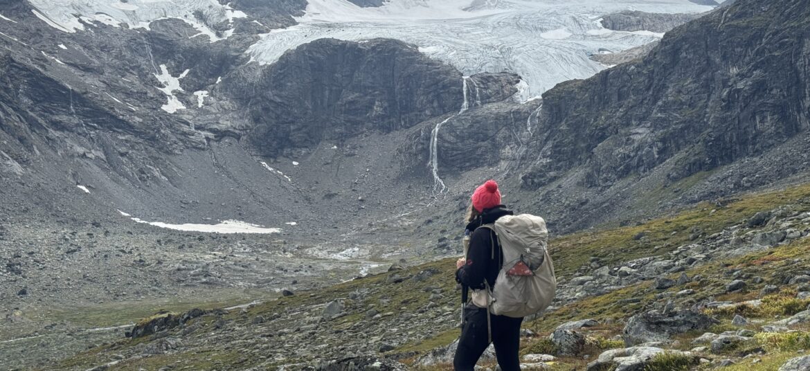 Blick auf den Gjertvassbreen