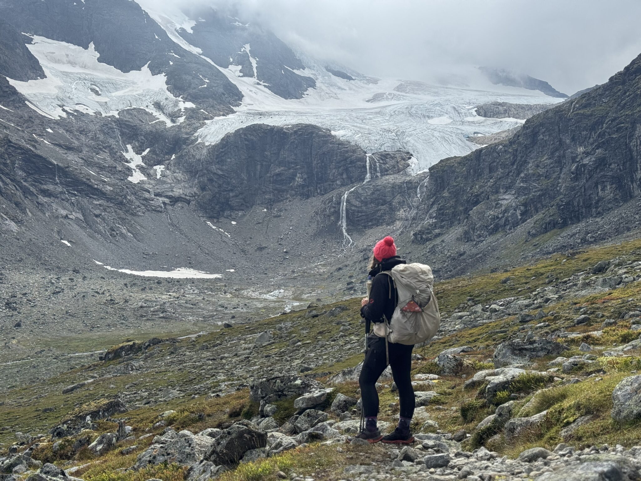 Blick auf den Gjertvassbreen