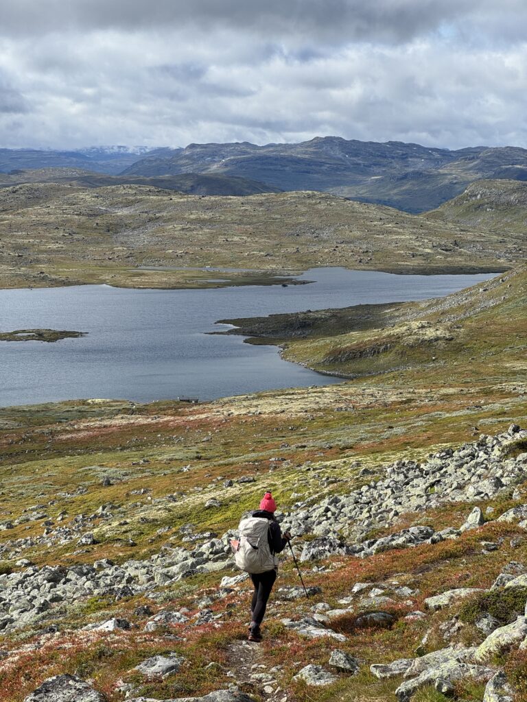 Blick auf den Slettningen See