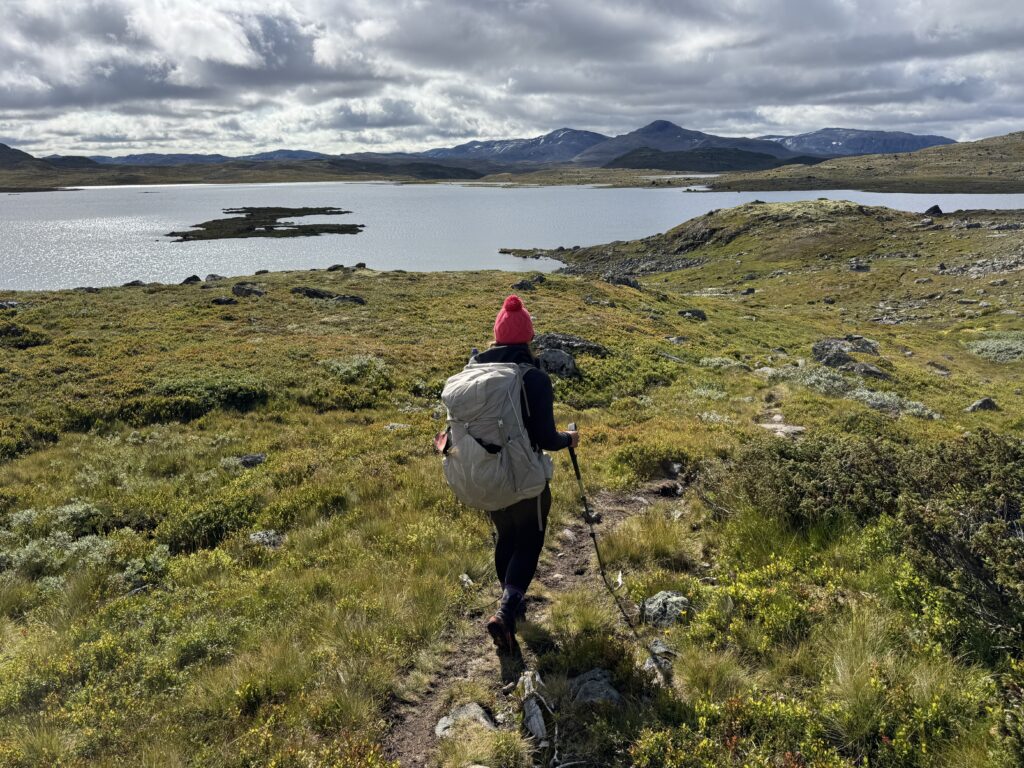 Auf dem Weg nach Kyrkjestølen
