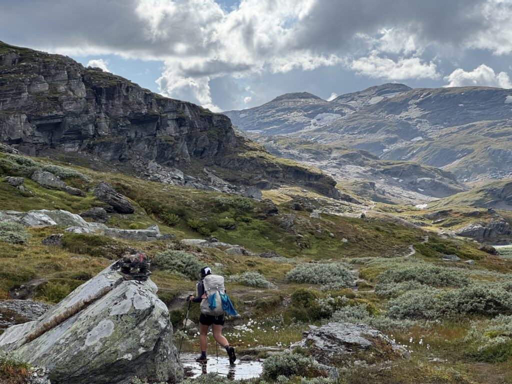 Aufstieg zum Omnsvatnet